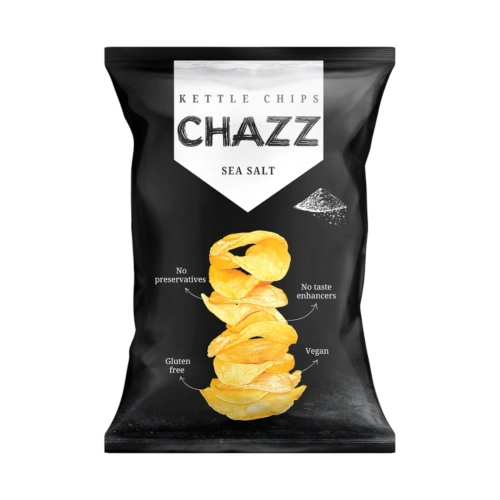 Chipsy ziemniaczane z solą morską 90g