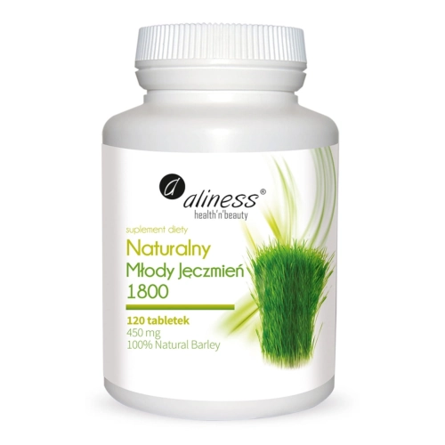 Naturalny Młody Jęczmień 1800 120tab