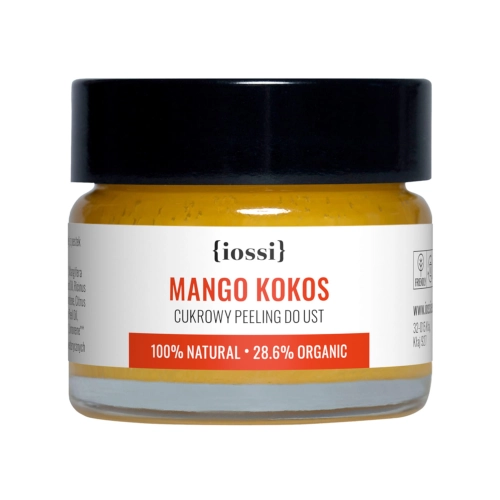 Mango Kokos - cukrowy peeling do ust 15ml