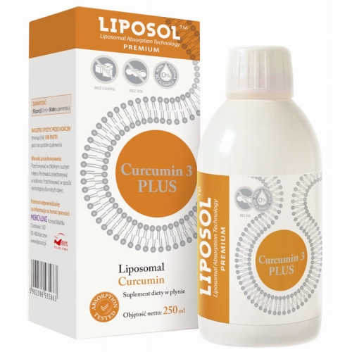 LIPOSOL Liposomalna Kurkumina C3 Plus 250ml