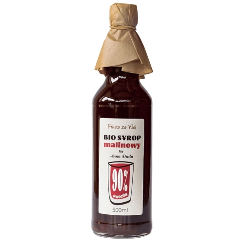 Syrop malinowy BIO 500ml