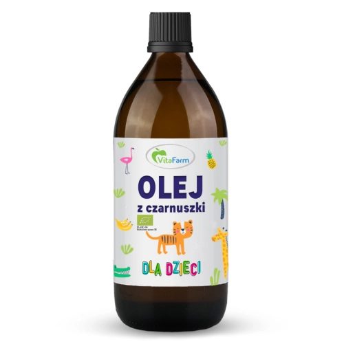 Olej z czarnuszki dla dzieci BIO 100ml - VITAFARM
