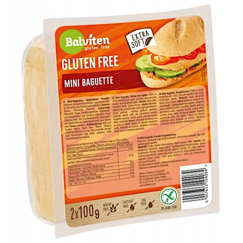 Mini bagietki 2x100g Bezglutenowe