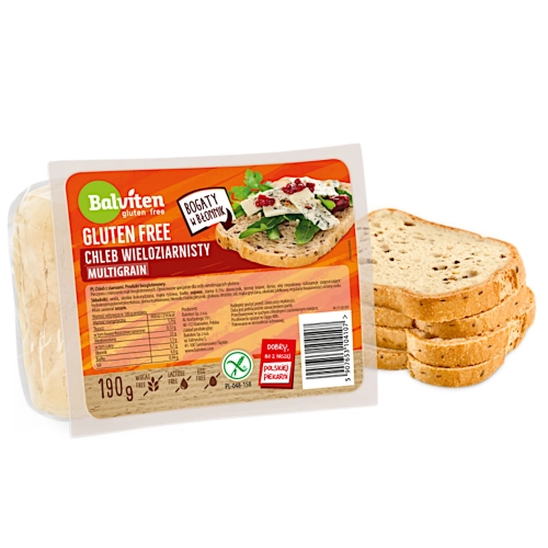 Chleb z ziarnami 190g Bezglutenowy
