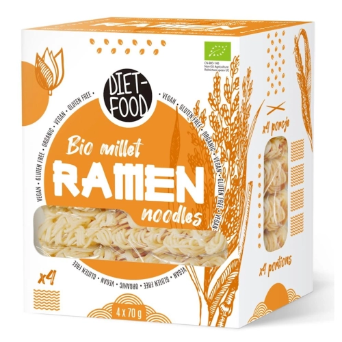 Makaron jaglany ramen bezglutenowy BIO 280g