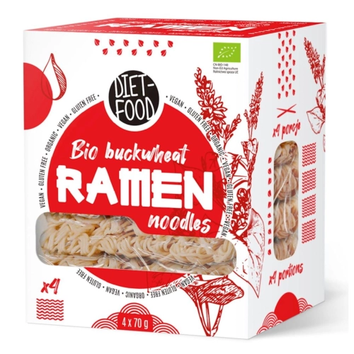Makaron gryczany ramen bezglutenowy BIO 280g