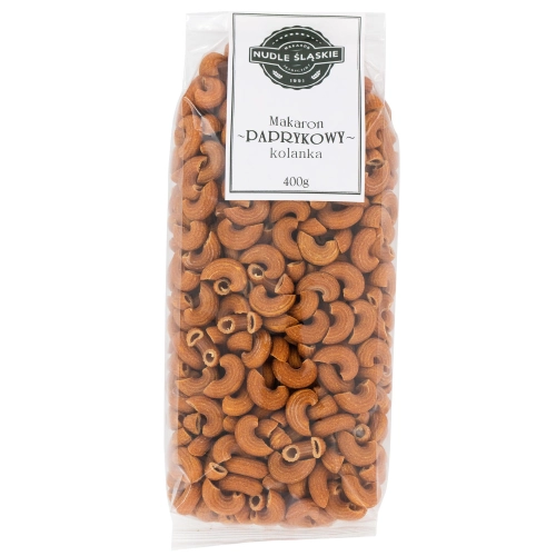 Makaron PAPRYKOWY kolanka 400g