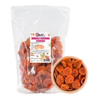 Morele czerwone suszone 1kg