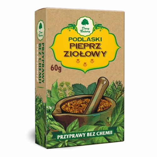 Pieprz ziołowy 60g - Dary Natury.webp