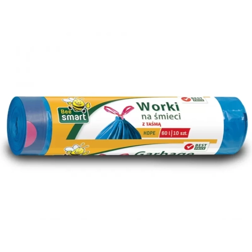 Worki na śmieci z taśmą 60L 10szt.webp