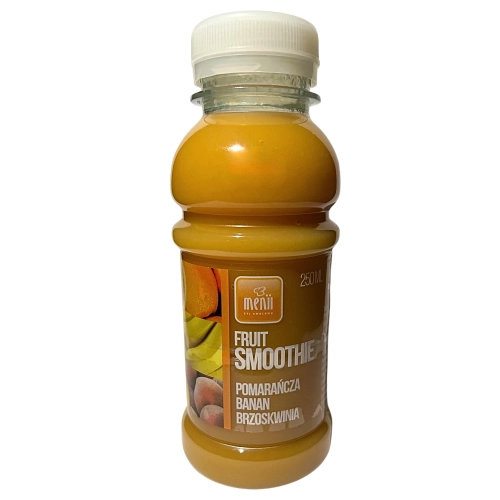 Smoothie - Pomarańcza, brzoskwinia, banan 250ml.webp