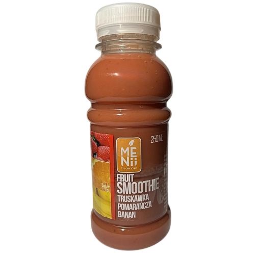 Smoothie - Truskawka, pomarańcza, banan 250ml.webp