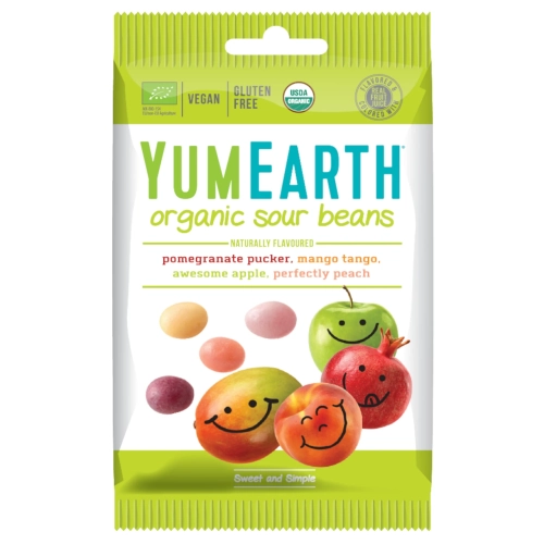 YumEarth cukierki kwaśne fasolki EKO 50g.webp