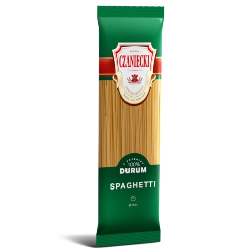 Makaron Czaniecki 100% Durum Spaghetti 400g.webp