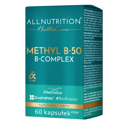 Allnutrition HEALTH & CARE Methyl B-50 B-Complex 60 kap.webp
