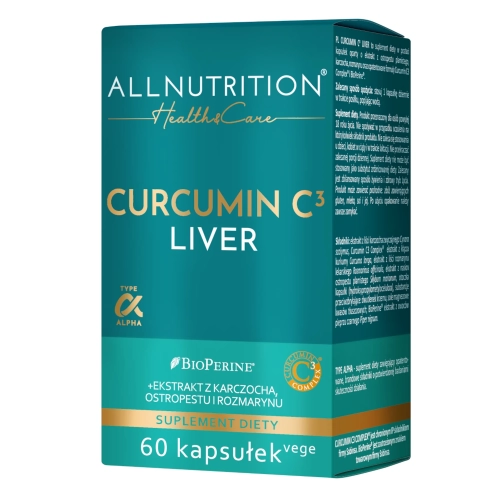 Allnutrition HEALTH & CARE Curcumin C3 Liver 60kap.webp