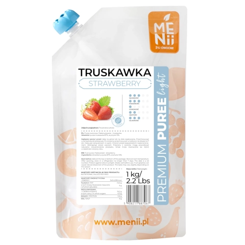 Premium Puree LIGHT Truskawka 1kg.webp