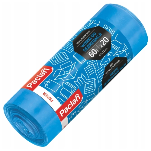 Paclan worek do segr papier 60l 20 szt nieb.webp