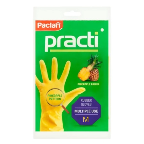 Paclan Rękawice Gumowe zapachowe M pineapple.webp