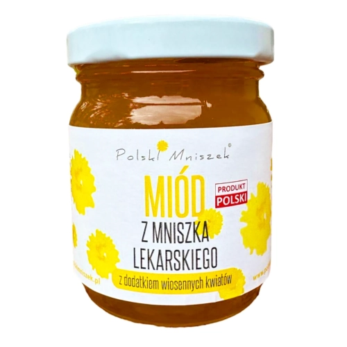 Miód z mniszka lekarskiego z dodatkiem kwiatów 150g.webp