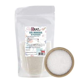 Sól morska w płatkach 200g