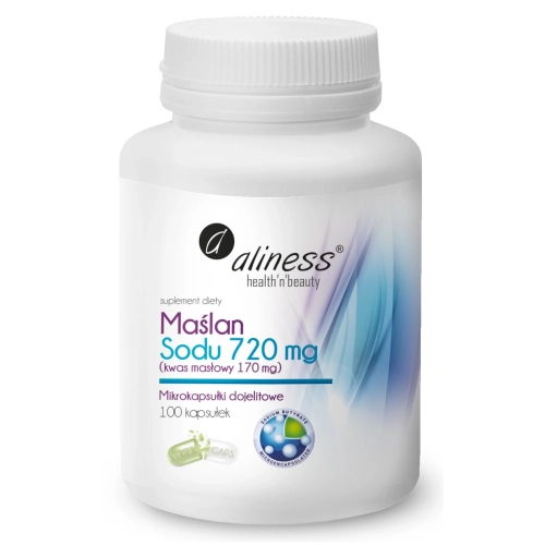 Maślan Sodu 720mg 100kaps