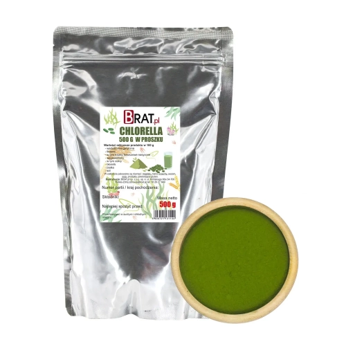 Chlorella w proszku 500g