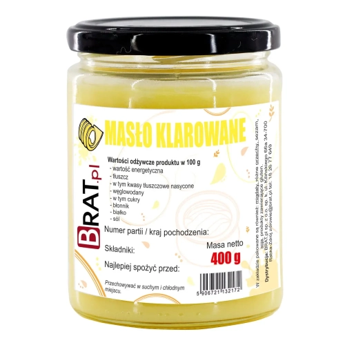 Masło klarowane 400g