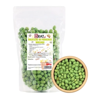Orzeszki w panierce wasabi 500g
