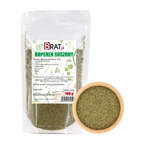 Koperek suszony