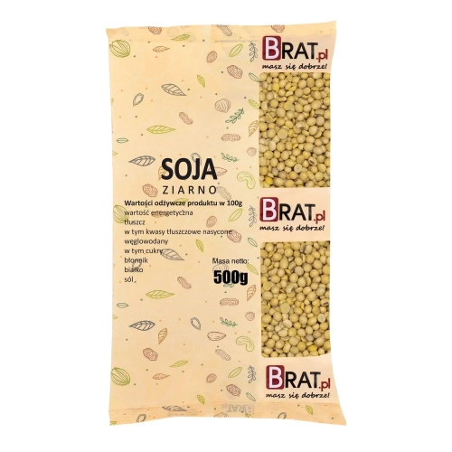 Soja ziarno 500g