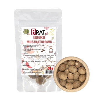 Gałka muszkatołowa cała 50g