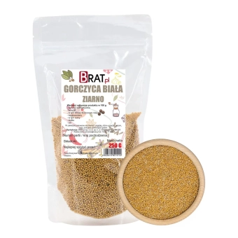 Gorczyca biała ziarno 250g