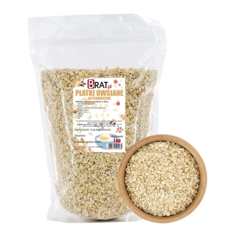 Płatki owsiane błyskawiczne 1kg