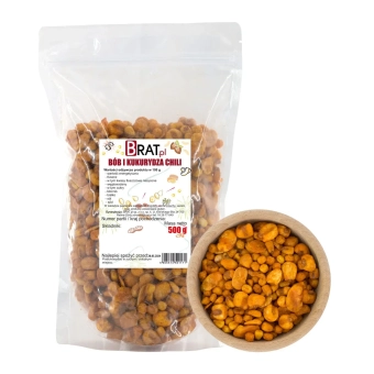 Bób i kukurydza MIX o smaku chilli