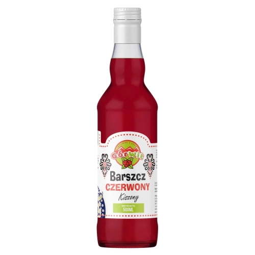 Barszcz czerwony kiszony (zakwas z buraka) 500ml