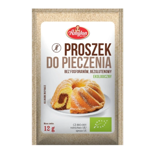 Proszek do pieczenia bezglutenowy BIO 12g