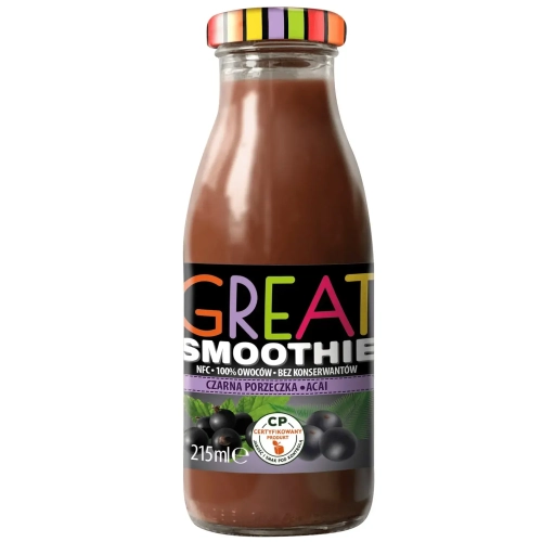 SMOOTHIE porzeczka-acai 215ml