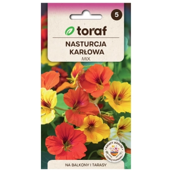 Nasturcja karłowa MIX 5g