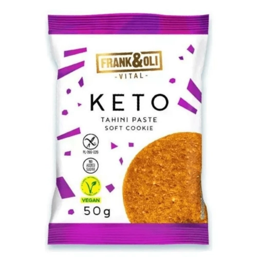 Miękkie ciasteczko ciastko KETO Tahini.webp
