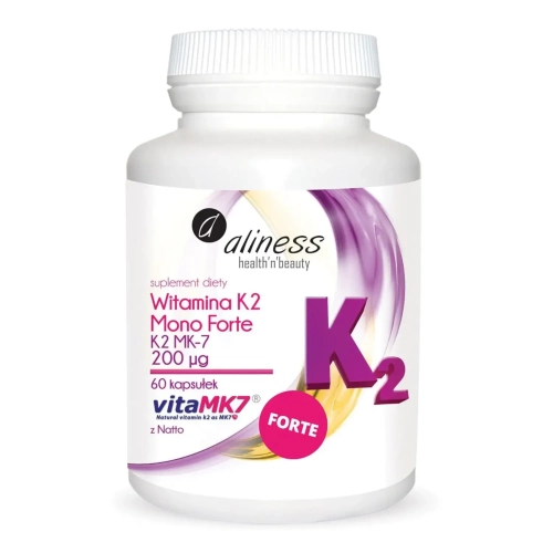 Witamina K2 MK-7 Mono FORTE 200mcg 60kap