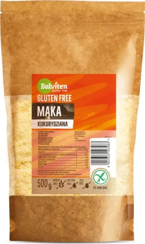 Mąka kukurydziana 500g Bezglutenowa