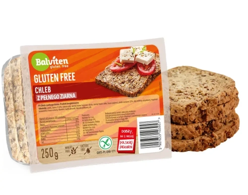 Chleb pełne ziarno 250g Bezglutenowy