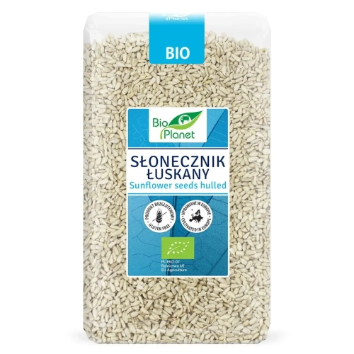 Słonecznik łuskany bezglutenowy BIO 1kg