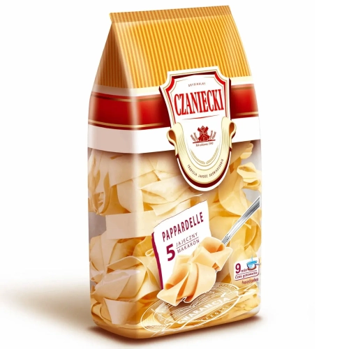 Makaron Czaniecki 5-jajeczny Pappardelle 250g
