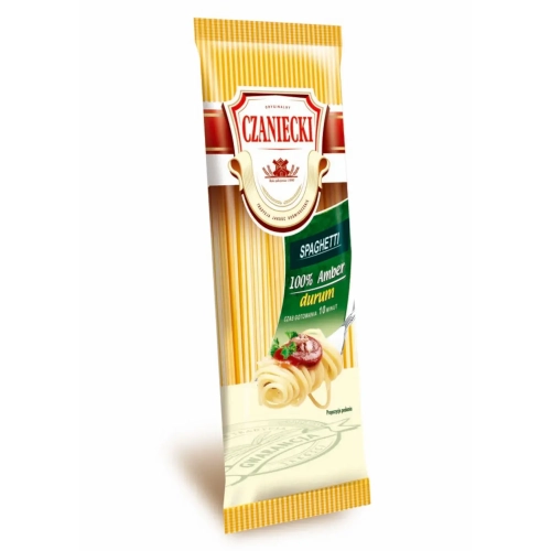 Makaron Czaniecki Amber Durum Spaghetti 500g