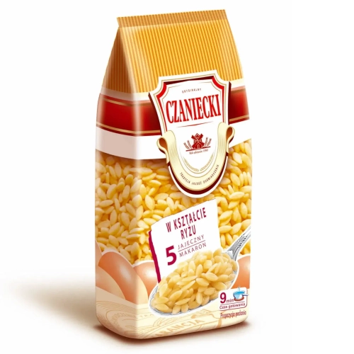 Makaron Czaniecki 5-jajeczny Ryż 250g
