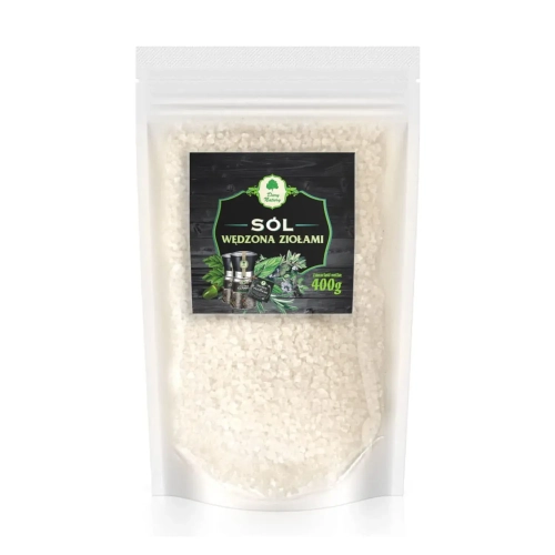 Sól wędzona ziołami 400g - Dary Natury
