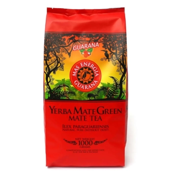 Yerba Mate Green MAS ENERGIA GUARANA 1kg opakowanie