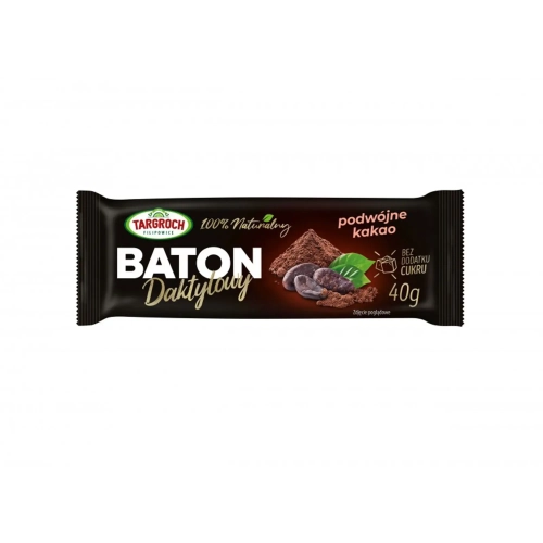 Baton daktylowy podwójne kakao 40g